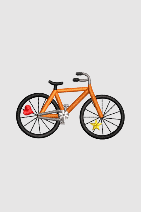 Bicycling | Embroidered T-Shirt | Oversized Fit