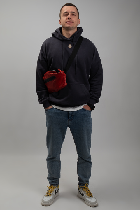 Hedgehog | Embroidered Hoodie | Regular Fit