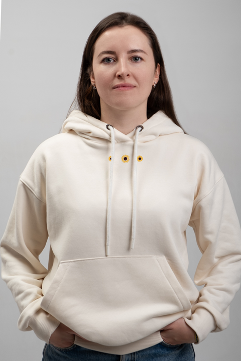 Sunflowers | Embroidered Hoodie | Regular Fit