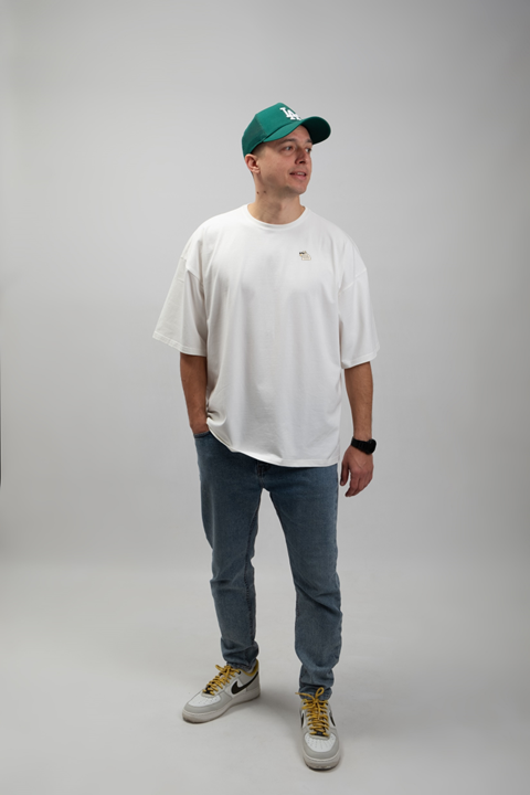Capybara | Embroidered T-Shirt | Oversized