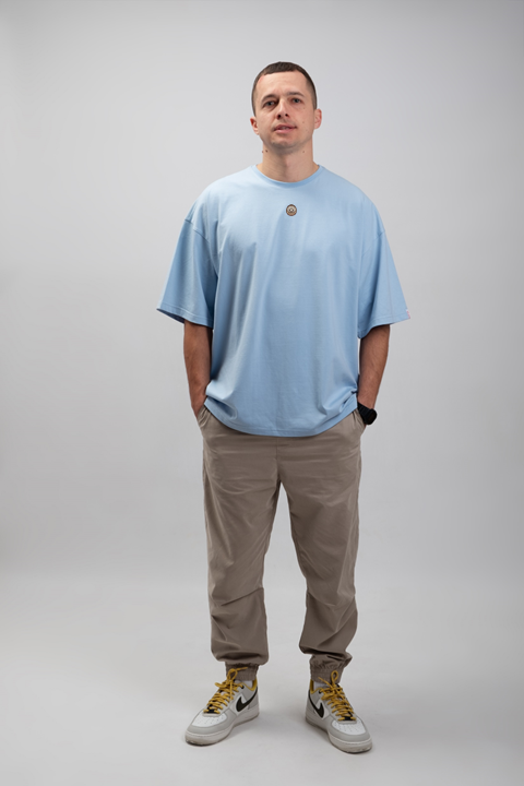 Hedgehog | Embroidered T-Shirt | Oversized Fit