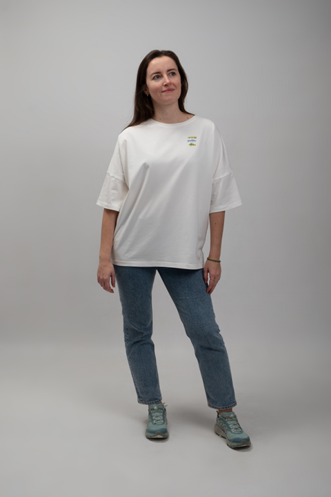 Fishing | Embroidered T-Shirt | Oversized Fit
