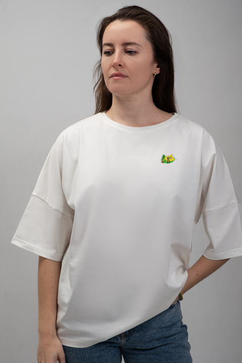 Hiking | Embroidered T-Shirt | Oversized Fit